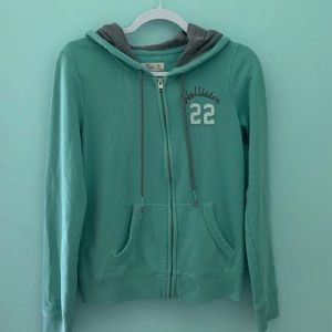 Hollister full zip hoodie